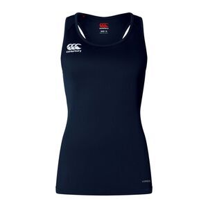 Canterbury Womens/Ladies Club Dry Racerback Tank Top / Navy